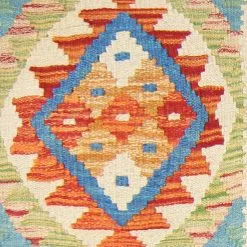 Edessä -Pyöreät matot myymälä 2023 01 02 kelimkuddar k89b