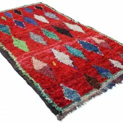 Marokkolainen Kilim Matto Boucherouite 320 X 180 Cm -Pyöreät matot myymälä 20x0918 320x180 h322.p3 matta carpet teppich 02copyrr