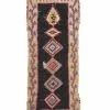 Marokkolainen Kilim Matto Boucherouite 250 X 120 Cm -Pyöreät matot myymälä 27 1