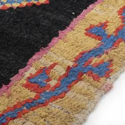 Marokkolainen Kilim Matto Boucherouite 250 X 120 Cm 8 Marokkolainen Kilim Matto Boucherouite 250 X 120 Cm -Pyöreät matot myymälä 27b 75270