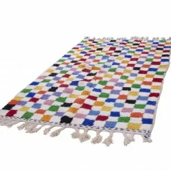 Marokkolainen Kilim Matto Azilal 250 X 160 Cm -Pyöreät matot myymälä 28f