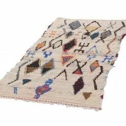 Marokkolainen Kilim Matto Azilal 190 X 90 Cm -Pyöreät matot myymälä 28f 52899