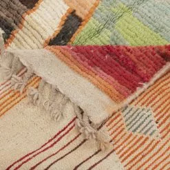 Marokkolainen Kilim Matto Azilal 310 X 190 Cm 10 Marokkolainen Kilim Matto Azilal 310 X 190 Cm -Pyöreät matot myymälä 3d 98201