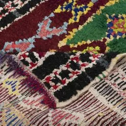 Marokkolainen Kilim Matto Boucherouite 190 X 120 Cm 10 Marokkolainen Kilim Matto Boucherouite 190 X 120 Cm -Pyöreät matot myymälä 41d 24277