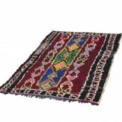 Marokkolainen Kilim Matto Boucherouite 190 X 120 Cm 11 Marokkolainen Kilim Matto Boucherouite 190 X 120 Cm -Pyöreät matot myymälä 41f 80595