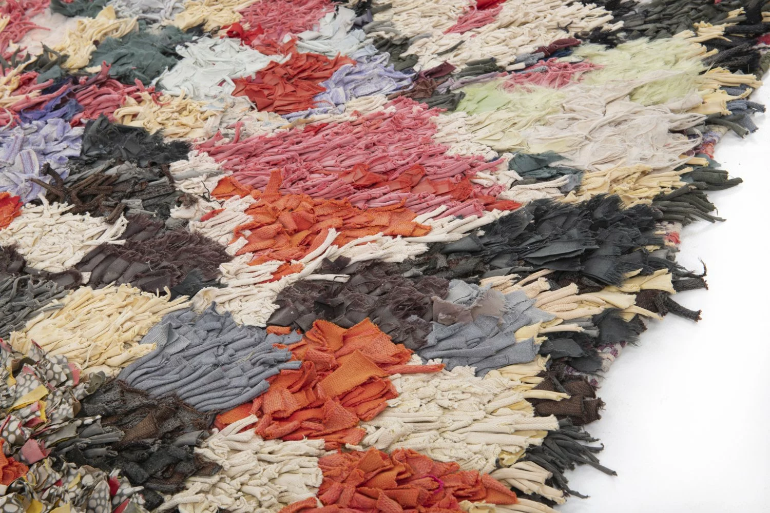 Marokkolainen Kilim Matto Boucherouite 280 X 150 Cm 4 Marokkolainen Kilim Matto Boucherouite 280 X 150 Cm - Image 2