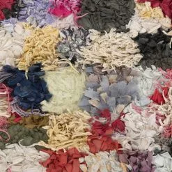 Marokkolainen Kilim Matto Boucherouite 280 X 150 Cm 9 Marokkolainen Kilim Matto Boucherouite 280 X 150 Cm -Pyöreät matot myymälä 48c 74135