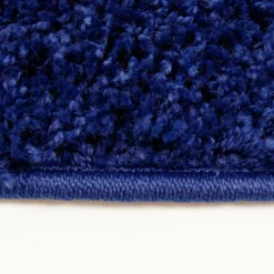 Pyöreä Matot - Trim (sininen) -Pyöreät matot myymälä 500r blue makro