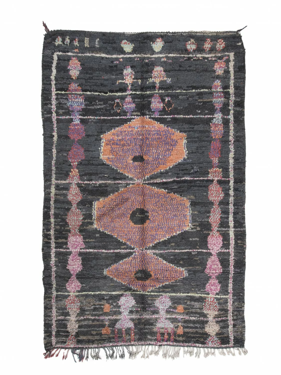 Marokkolainen Kilim Matto Boucherouite 270 X 170 Cm 3 Marokkolainen Kilim Matto Boucherouite 270 X 170 Cm