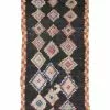Marokkolainen Kilim Matto Boucherouite 220 X 130 Cm -Pyöreät matot myymälä 59 1