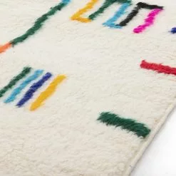 Marokkolainen Kilim Matto Azilal 260 X 150 Cm 8 Marokkolainen Kilim Matto Azilal 260 X 150 Cm -Pyöreät matot myymälä 79b 67940