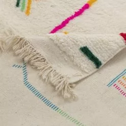 Marokkolainen Kilim Matto Azilal 260 X 150 Cm 10 Marokkolainen Kilim Matto Azilal 260 X 150 Cm -Pyöreät matot myymälä 79d 31883