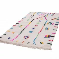 Marokkolainen Kilim Matto Azilal 260 X 150 Cm 11 Marokkolainen Kilim Matto Azilal 260 X 150 Cm -Pyöreät matot myymälä 79f