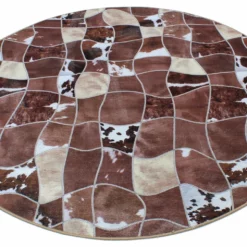 Pyöreät Matot - Nonza (ruskea) -Pyöreät matot myymälä alaseh1