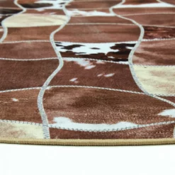 Pyöreät Matot - Nonza (ruskea) -Pyöreät matot myymälä alaseh3