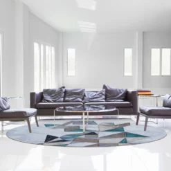 Pyöreät Matot - Feres (harmaa/beige/multi) -Pyöreät matot myymälä breaks1 46626a