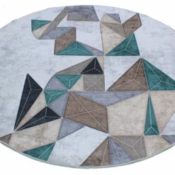 Pyöreät Matot - Feres (harmaa/beige/multi) -Pyöreät matot myymälä breaks2