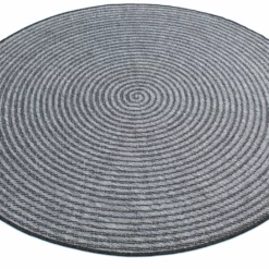 Pyöreät Matot - Ferragudo (antrasiitti) -Pyöreät matot myymälä brussels weave 20.5337 night silver 02 matta carpet teppich 02rr