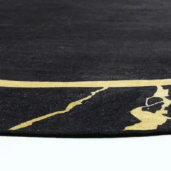 Pyöreät Matot - Cerasia (musta/kulta) -Pyöreät matot myymälä coeb441