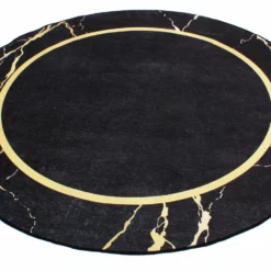 Pyöreät Matot - Cerasia (musta/kulta) -Pyöreät matot myymälä colins2 79789