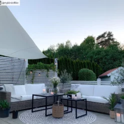 Pyöreät Matot - Brussels Swirl (harmaa) -Pyöreät matot myymälä cred produktbild2 brussles swirl