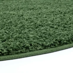 Pyöreä Matot - Trim (vihreä) -Pyöreät matot myymälä csha 500 green rund detail 93392