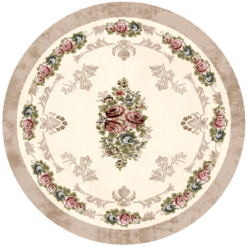 Pyöreät Matot - Delpha (beige/multi)