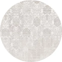 Pyöreät Matot - Abyar (harmaa)