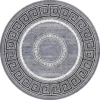 Pyöreät Matot - Ankara Versace (harmaa)