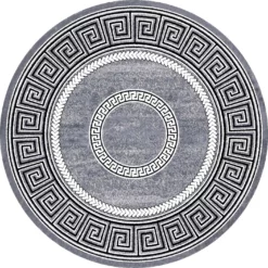 Pyöreät Matot - Ankara Versace (harmaa)