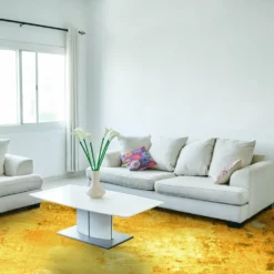 Pyöreät Matot - Salitto (kulta) -Pyöreät matot myymälä dt70236 101.salitto 160xyuvarlaka2