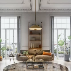 Pyöreät Matot - Polia (harmaa/ruskea) -Pyöreät matot myymälä dt70240 101.polia 160xyuvarlaka 56388