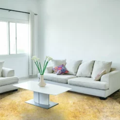 Pyöreät Matot - Campana (beige/keltainen) -Pyöreät matot myymälä dt70247 101.campana 160xyuvarlaka 38097