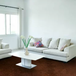 Pyöreät Matot - Bovera (ruskea/punainen) -Pyöreät matot myymälä dt70258 101.bovera 160xyuvarlaka 92295