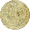 Pyöreät Matot - Chodos (kulta) -Pyöreät matot myymälä dt70259 101.chodos 160xyuvarlak
