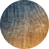 Pyöreät Matot - Librilla (ruskea/sininen) -Pyöreät matot myymälä dt70264 101.librilla 160xyuvarlak