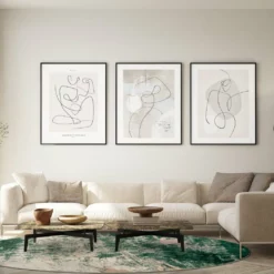 Pyöreät Matot - Tamalous (beige/vihreä) -Pyöreät matot myymälä dt70273 101.tamalous 160xyuvarlaka