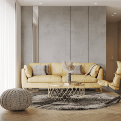 Pyöreät Matot - Event (harmaa) -Pyöreät matot myymälä eventrunda