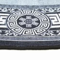 Pyöreät Matot - Amer (musta/valkoinen) -Pyöreät matot myymälä fallin2 87973