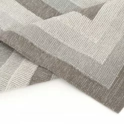 Räsymatto - Chania (harmaa) -Pyöreät matot myymälä gra matta 4