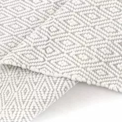 Räsymatto - Falster (harmaa) -Pyöreät matot myymälä img 4513 88198