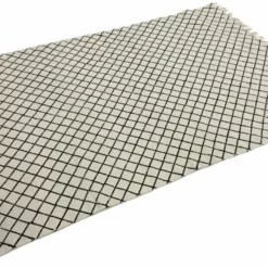 Räsymatto - Agadir (musta/valkoinen) -Pyöreät matot myymälä img 4710