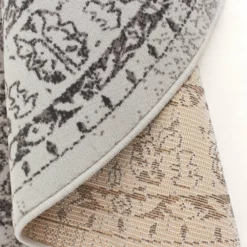 Pyöreät Matot - Peking Noble (harmaa) 13 Pyöreät Matot - Peking Noble (harmaa) -Pyöreät matot myymälä img 6181