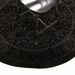 Pyöreät Matot - Peking Noble (musta) -Pyöreät matot myymälä img 6335