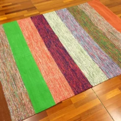 Räsymatto Alkaen Strehög Of Sweden - Firenze (multi) -Pyöreät matot myymälä img 6725