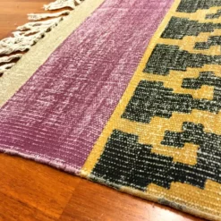 Räsymatto - Casablanca -Pyöreät matot myymälä img 6751