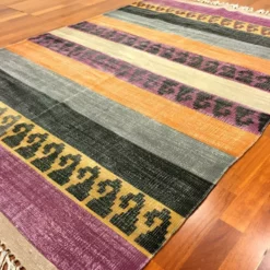 Räsymatto - Casablanca -Pyöreät matot myymälä img 6753