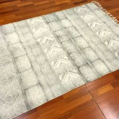 Räsymatto - Rabat (musta/harmaa/valkoinen)