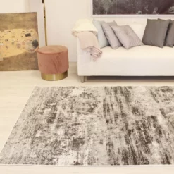 Pyöreät Matot - Ben Arous (grå) -Pyöreät matot myymälä img 8678 82827