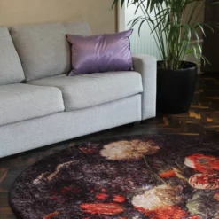 Pyöreät Matot - Rich Flowers (multi) -Pyöreät matot myymälä img 8989